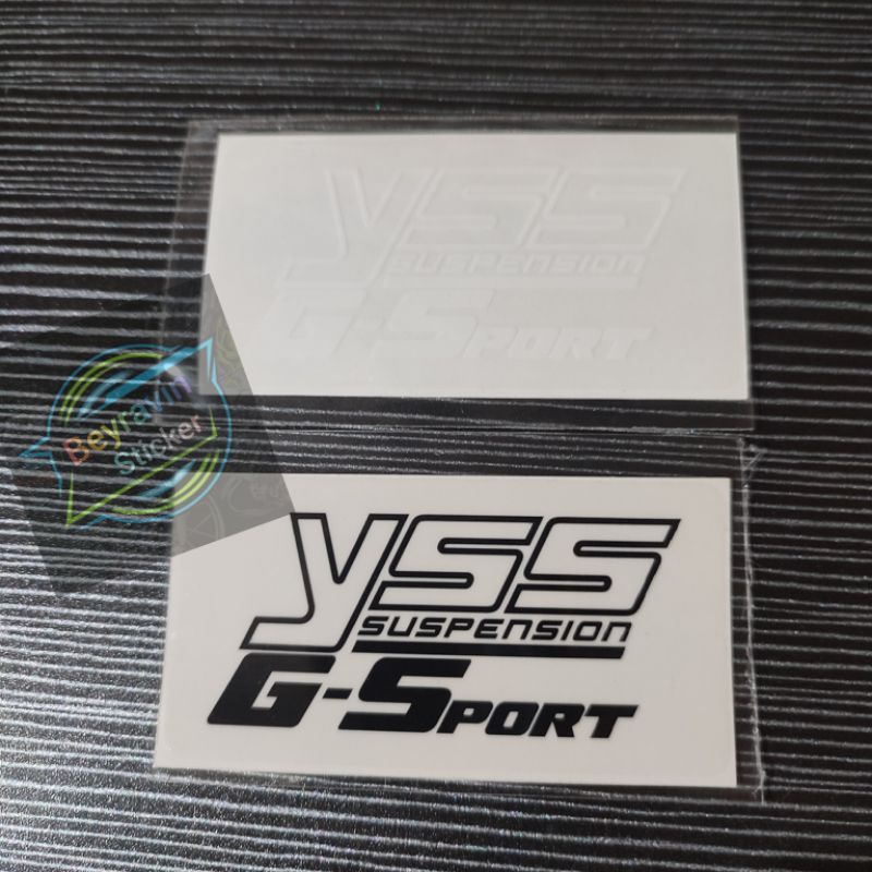 STICKER SHOCK YSS G-SPORT