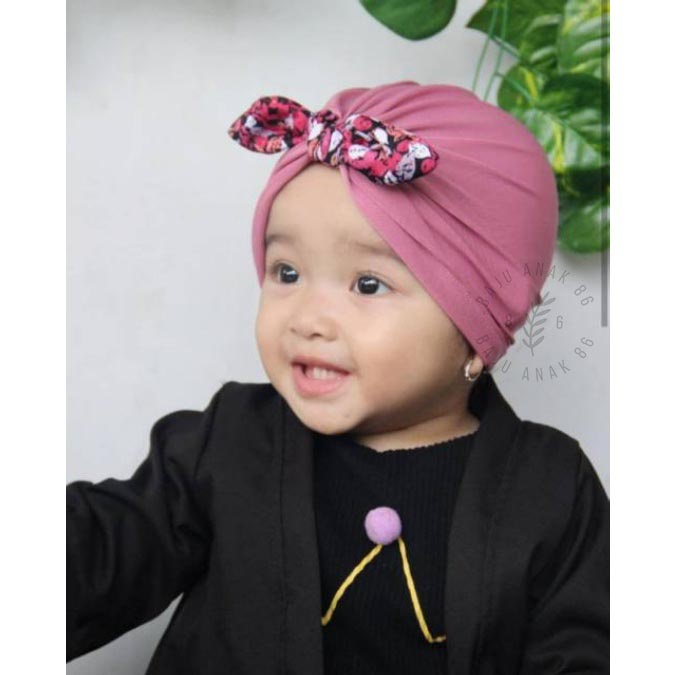 Turban Bayi Pita kelinci Motif - 022.4662