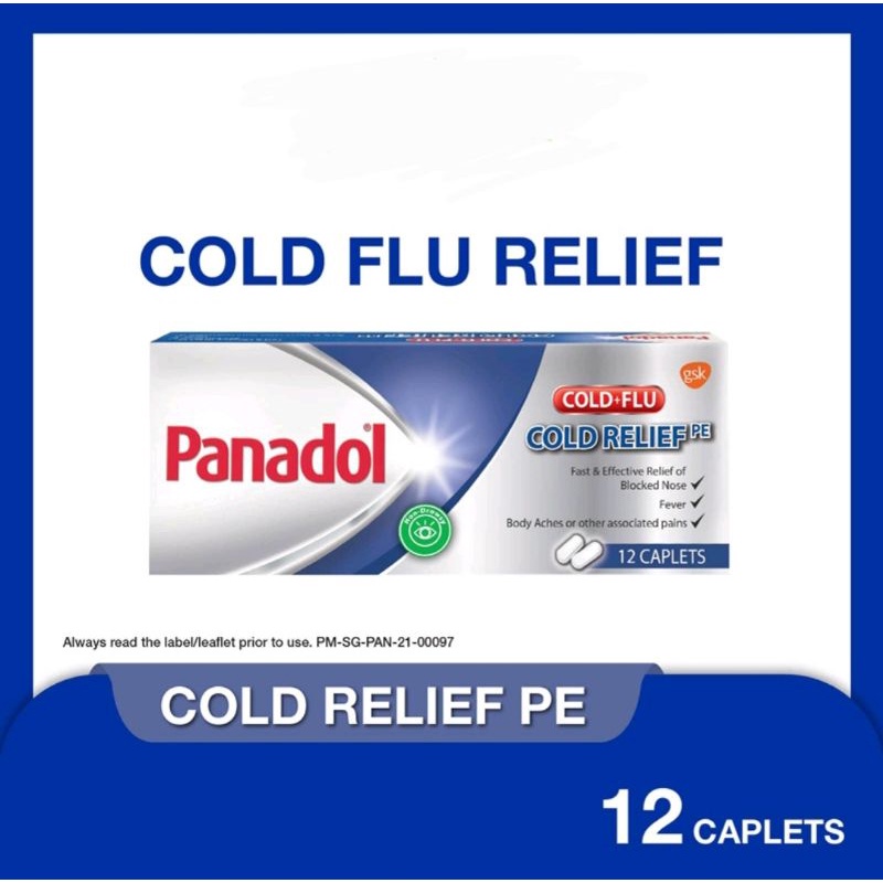 Panadol Cold Relief Singapore, Untuk Batuk Pilek