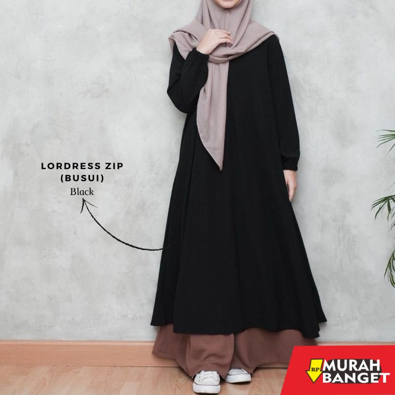 model gamis kombinasi polos terbaru 2022 GAMIS TUNIK ANDIN TERBARU/DRESS BUSUI