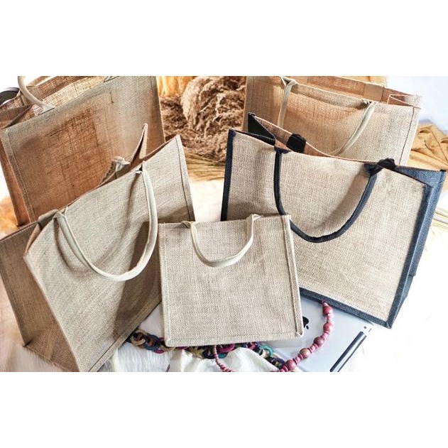Tas goni polos / jute bag polos - Square