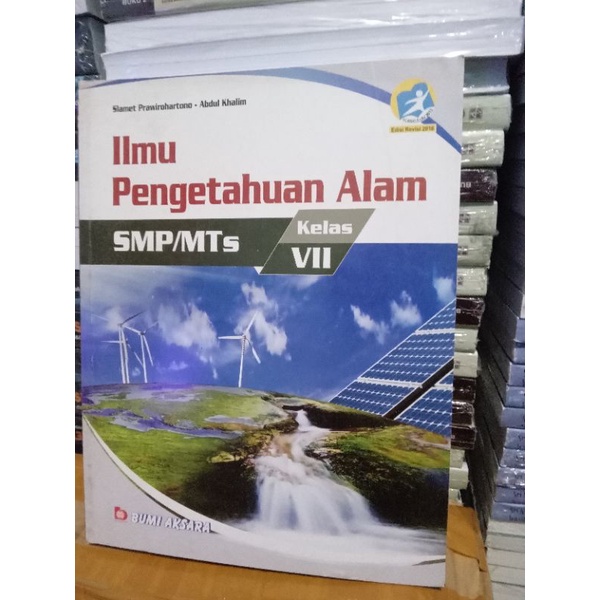 Ilmu Pengetahuan Alam kelas 7 SMP Bumi Aksara