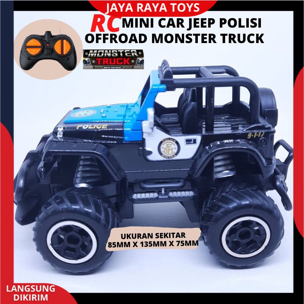 Mainan mobil remote kontrol offroad bentuk unik rc car toys mobil rock crawler mini climber Berlampu Kolong