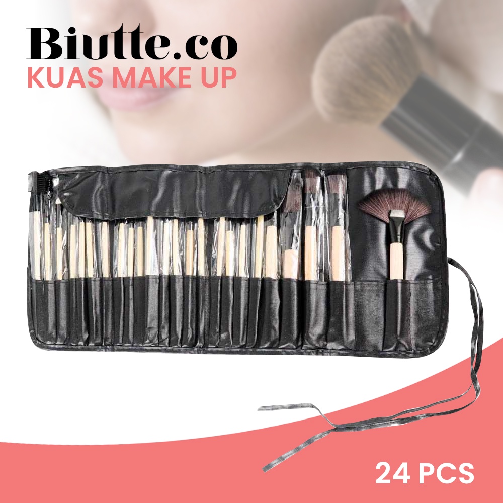 Kuas Make Up 24 Set - E-778232 - OMMU2XBK Black