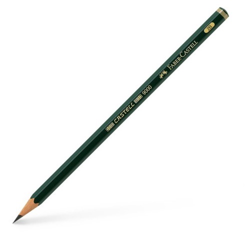 

Faber-Castell Black Pencil Castell 9000 Pensil Hitam Kayu HB B 2B 3B 4B 5B 6B 7B 8B F H 2H 3H 4H 5H 6H