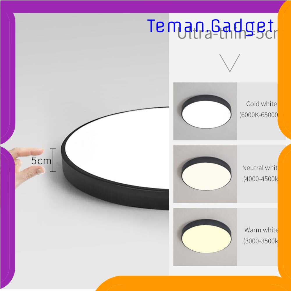 TG-LMP Iminovo Lampu LED Plafon 18W 30cm Dimmable + Remote Control - XD-997A