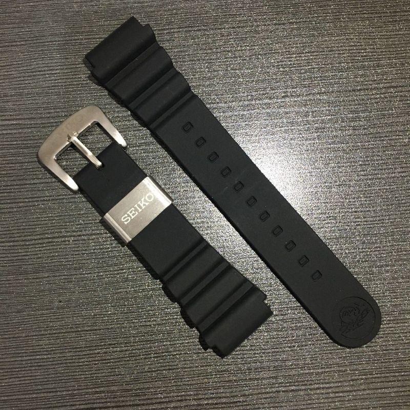 STRAP TALI JAM RUBBER/KARET SEIKO Silicone Tali Jam Tangan Seiko Diver 22mm warna lengkap