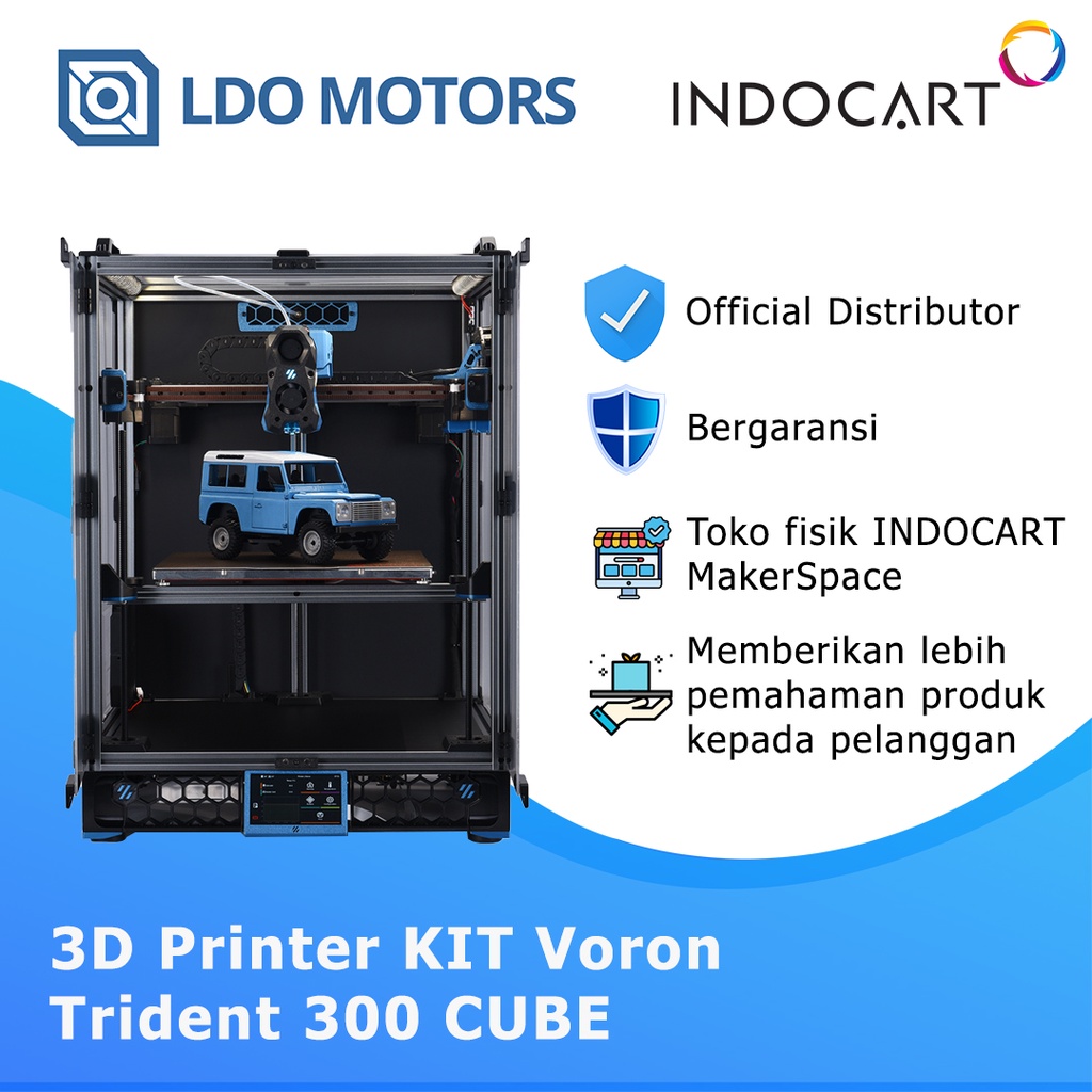 3D Printer Unit LDO VORON KIT Trident 300 CUBE Printer Kits