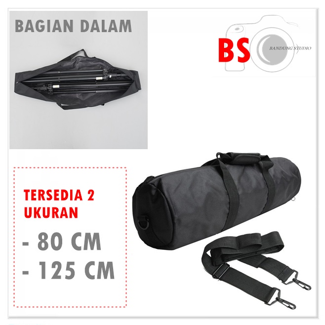 80-125Cm Tas LIGHT STAND Casing Kamera Monopod Tripod Profesional Tas Pelindung Tas Joran Pancing Ta