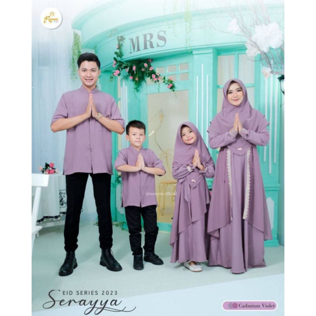 RIHAIA | Sarimbit Keluarga 2023 Serayya Eid Series by Rannum