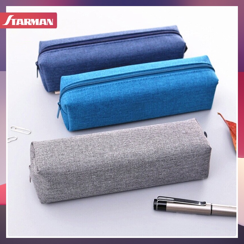 

Kotak Pensil Denim Pouch Tempat Alat Tulis Sekolah