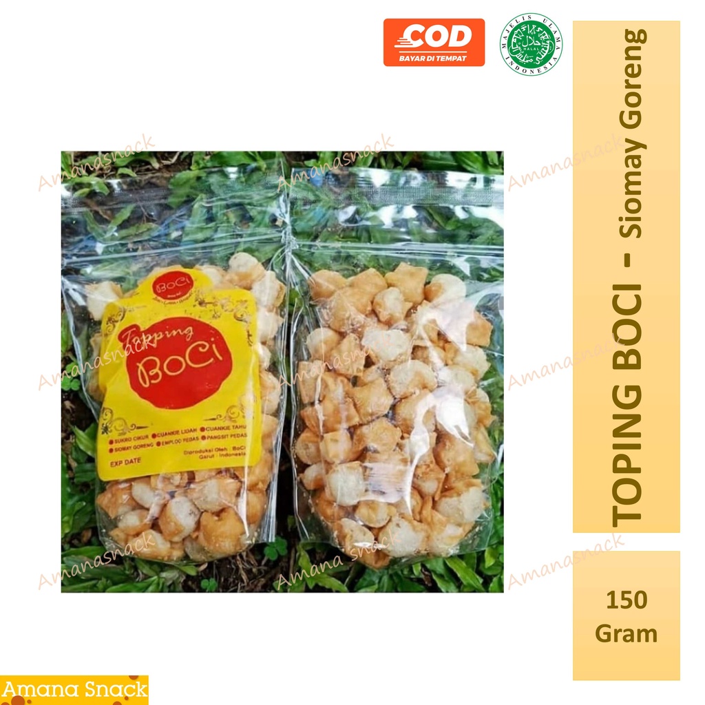 

Toping SIOMAY GORENG - Tangerang Selatan - Kriuk Asin Gurih Cemilan Best Seller Amanasnack boci