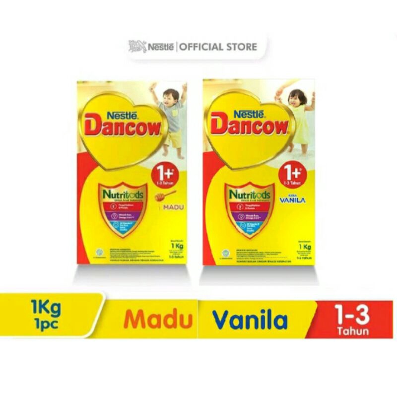 dancow 1+ madu 1kg