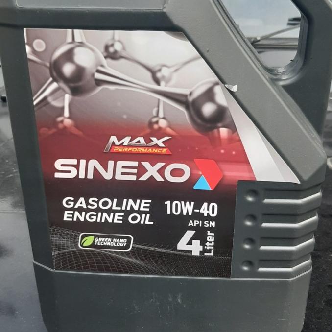 OLI PELUMAS MESIN BENSIN SINEXO 10W-40 API SN 4 LT