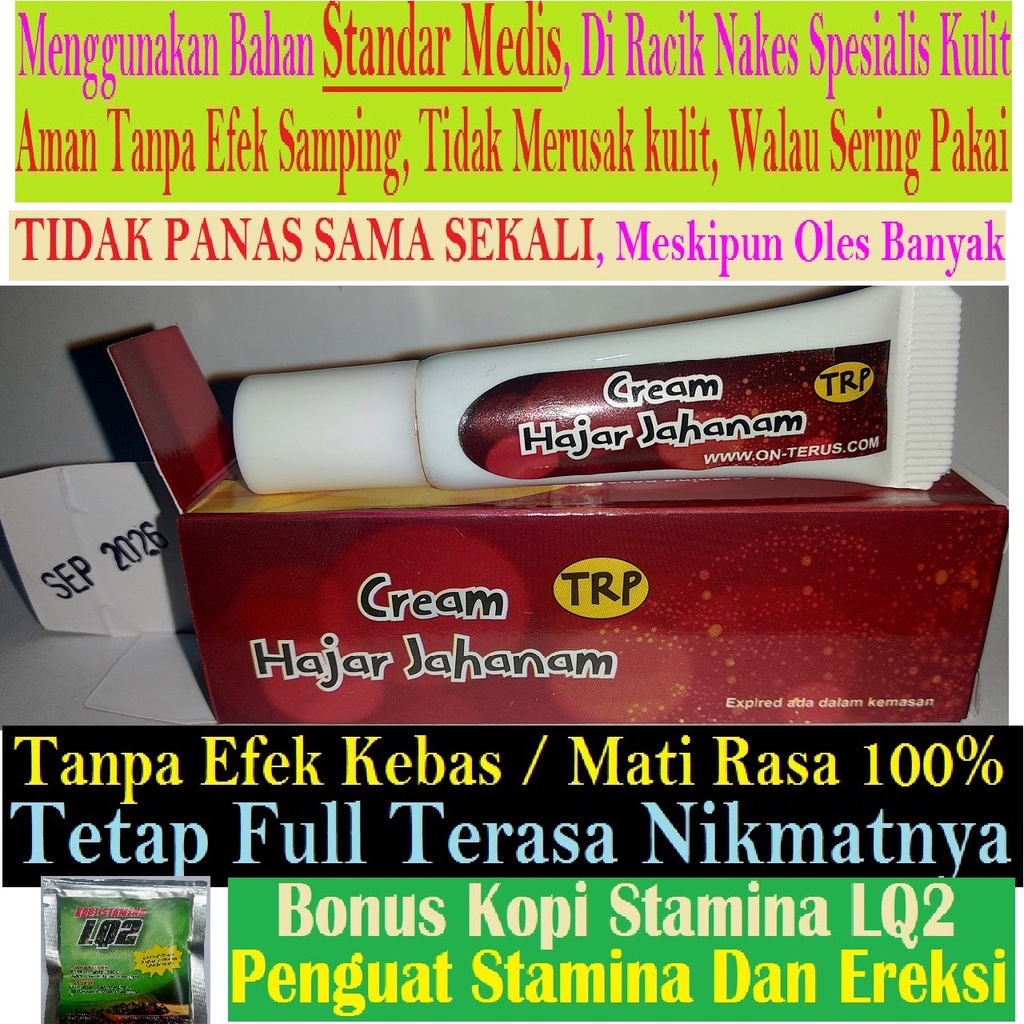 HAJAR JAHANNAM BLACK STONE  Versi Cream Hajar Jahanam TRP Bukan Blackstone