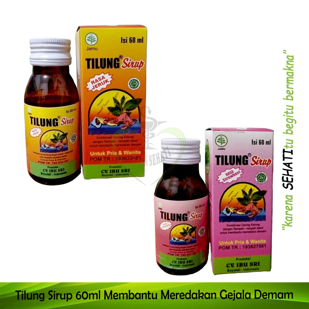 TILUNG 500MG OBAT TIFUS TIPES THYPUS KAPSUL EKSTRAK CACING