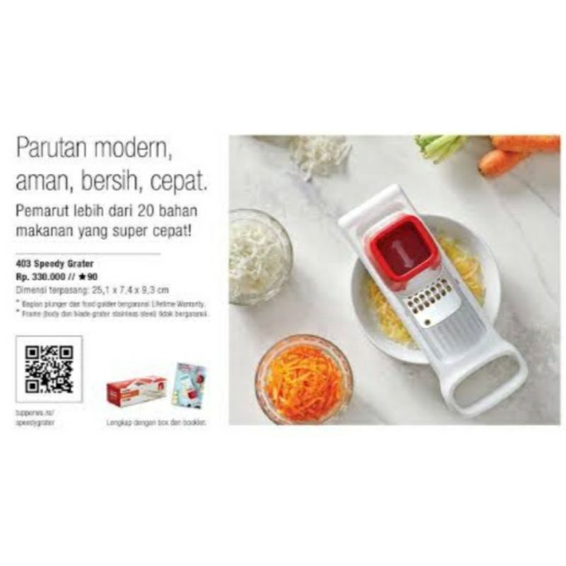 sale akhir tahun speedy grater tupperware murce alat parutan modern