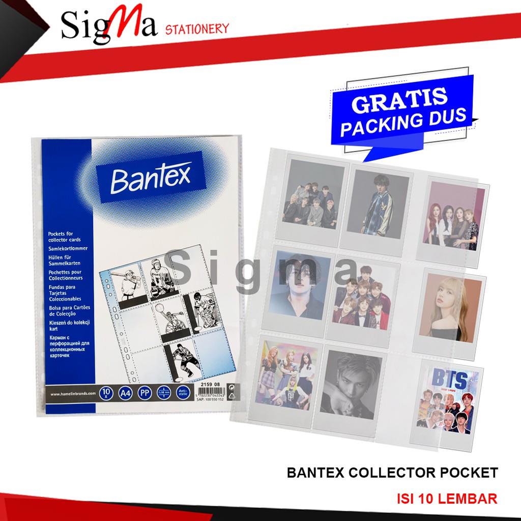 

Sleeve Photocard / Tempat Foto Idol BANTEX Collector 9P Size A4 - 10 Lembar