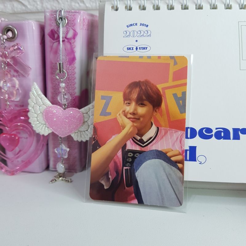 Photocard PC BTS Jhope Love Yourself Her Pizza