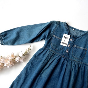 Dress Anak Perempuan / Dres Anak Perempuan / Dress Jeans anak JOLY By Laurakids 1-4 Tahun