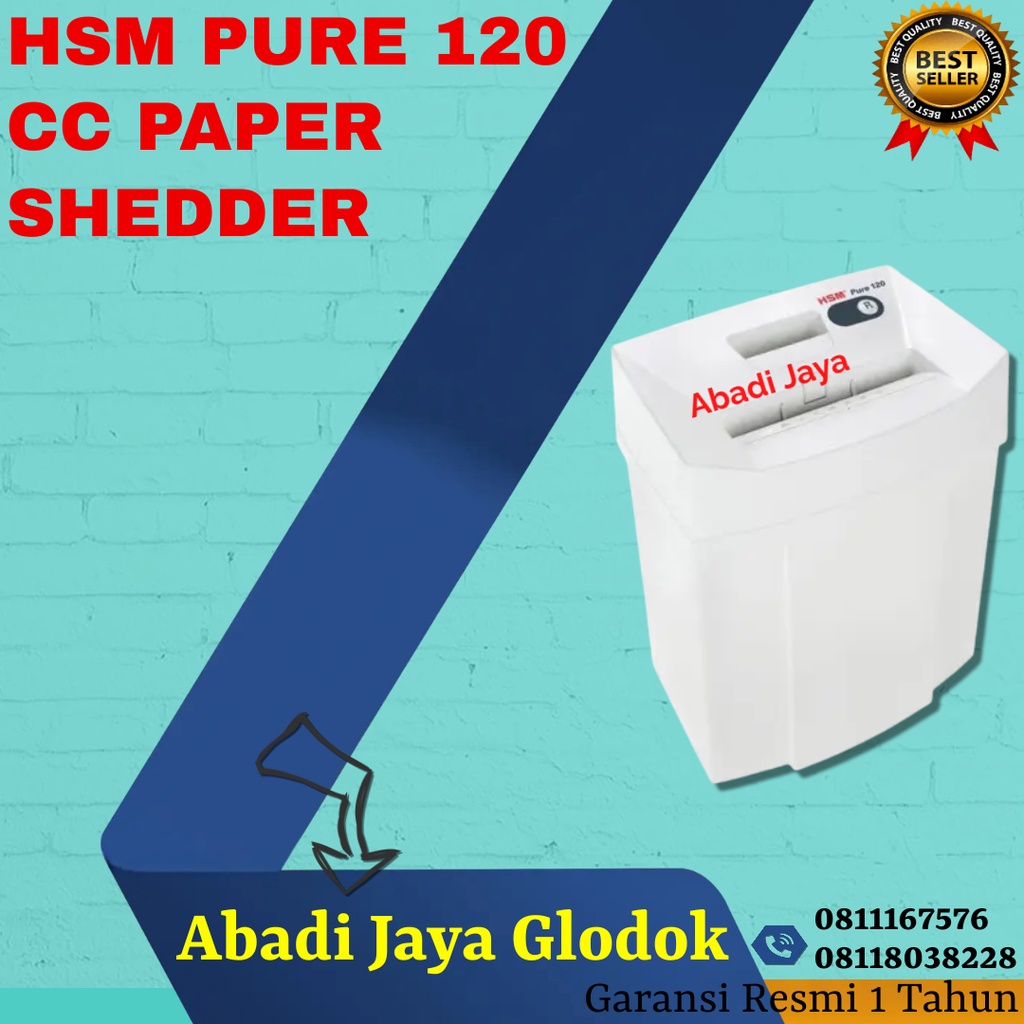 

HSM PURE 120 CROSS CUT PAPER SHEDDER