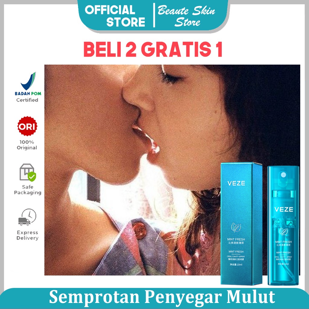 aroma mint penghilang bau mulut mouth spray pengharum mulut parfum mulut semprotan mulut 10ml mulut segar cocok untuk berkencan gunakan untuk perokok