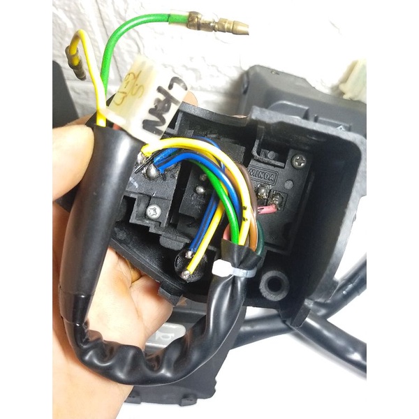 saklar kiri sen Hazard,lampu dim warna Mio sporty,Mio m3,Mio j,jupiter MX xeon GT 125,Mio z,mio s