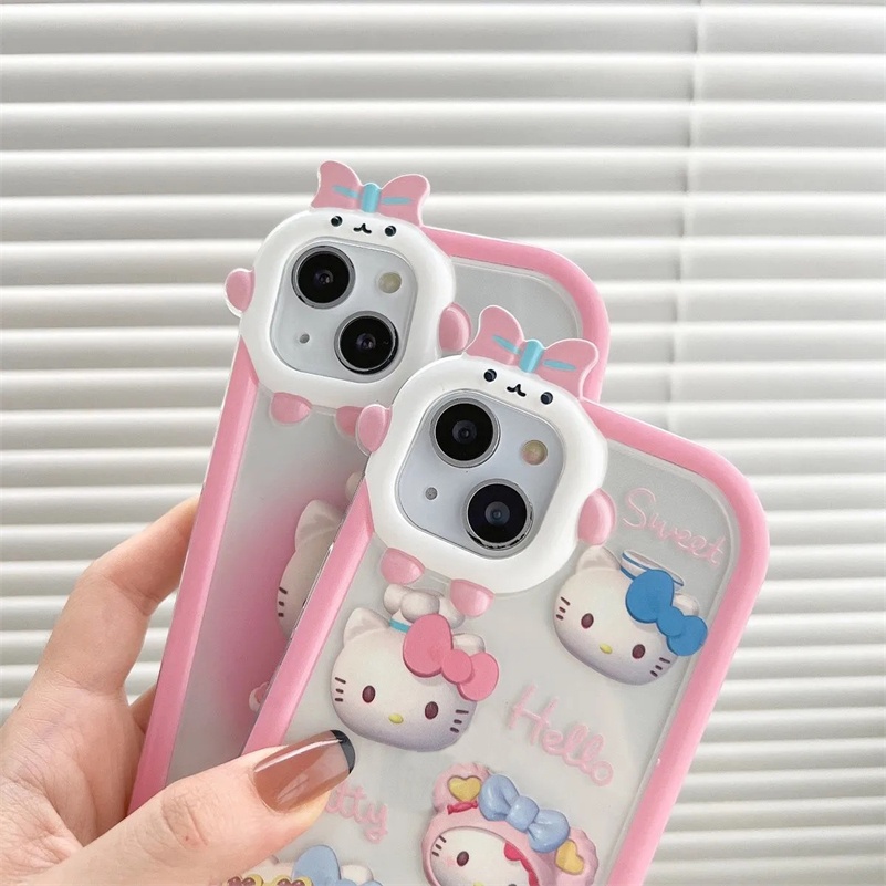 Soft Case Tpu Motif Kartun Kucing Monster Untuk iPhone 14 13 12 11 Pro Max X Xr Xs Max 7 8 6 6s Plus SE 2020