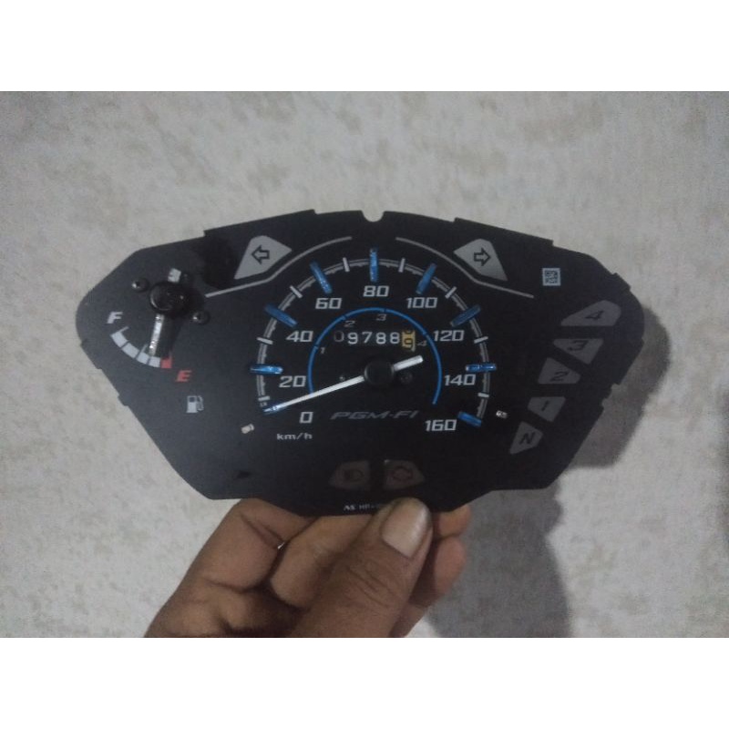 mesin spidometer Honda Supra x 125 fi original copotan