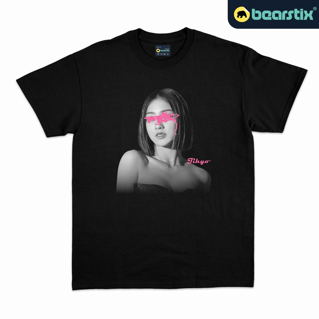 SHINZO - Tshirt Jihyo - Kaos Twice - Baju Kpop - Tshirt Streetwear