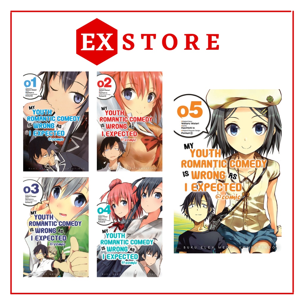 Komik My Youth Romantic Comedy is Wrong as I Expected vol 1-5