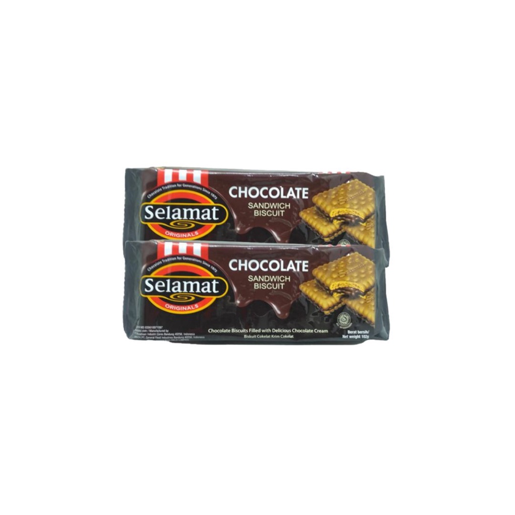 

Selamat Biskuit Chocolate 2 x 102 gr