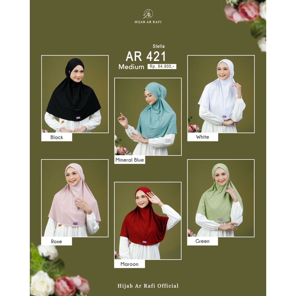 Jilbab hijab kerudung bergo krudung wanita dewasa jersey instan terbaru new terlaris modern kekinian