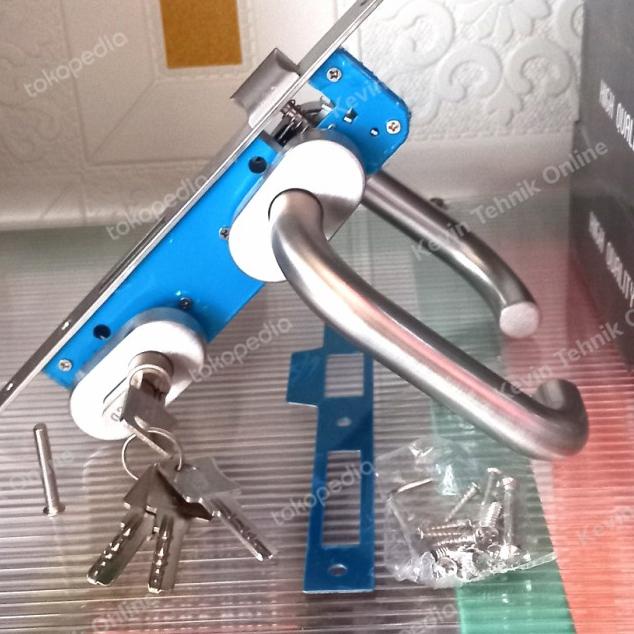 Kunci Pintu Alumunium, Kunci Handle Alumunium, Kunci Set Alumunium