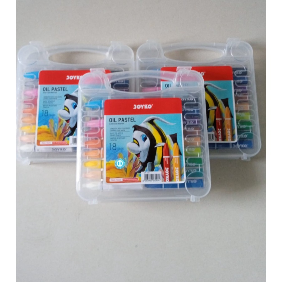 

Crayon Joyko 18 W / Krayon Joyko 18 Warna / Oil Pastel Joyko 18W