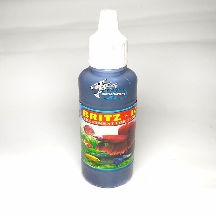 Obat Ikan Obat Biru Jamur Ikan CupangGuppy Tetra White Spot Blitz 30ml