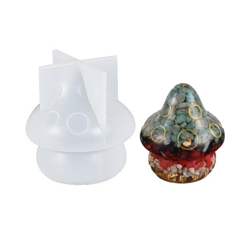 Siy Cetakan Resin Epoksi Bentuk Jamur Kecil Bahan Silikon Untuk Membuat Perhiasan Diy