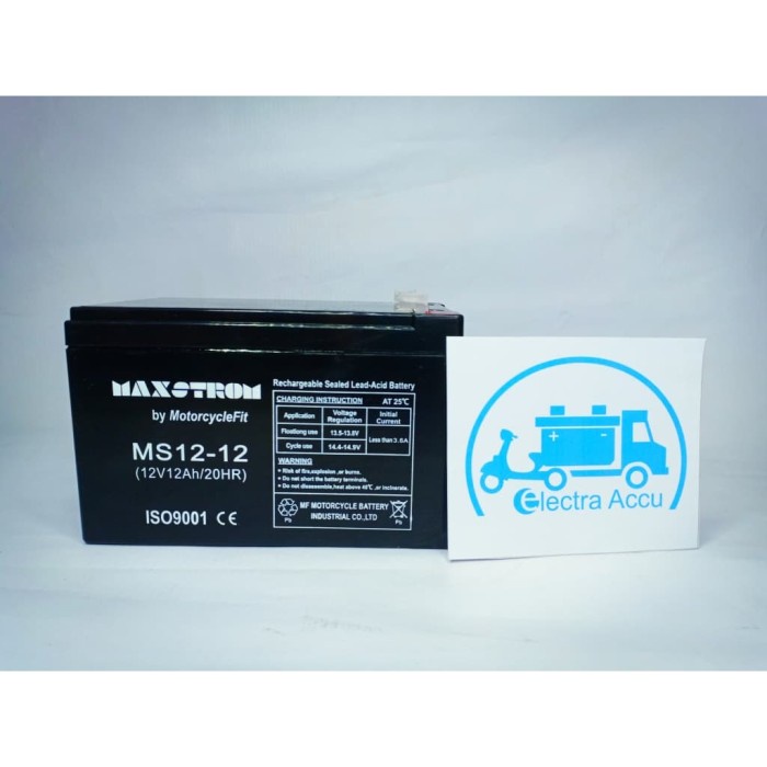 AKI SEPEDA LISTRIK SELIS 12V 12AH MF KERING BATTERY 12 V 12 AH 12V12AH / AKI SEPEDA LISTRIK SELIS