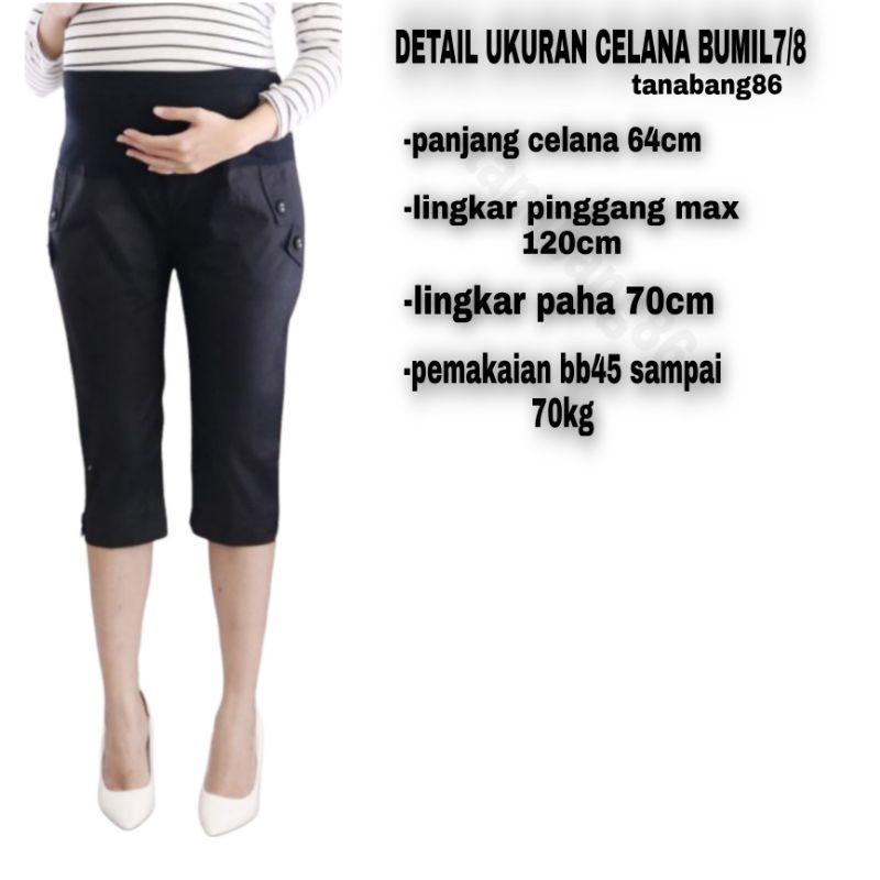 tanabang86 celana hamil7/8 calana hami pendek celana hamil model terbaru