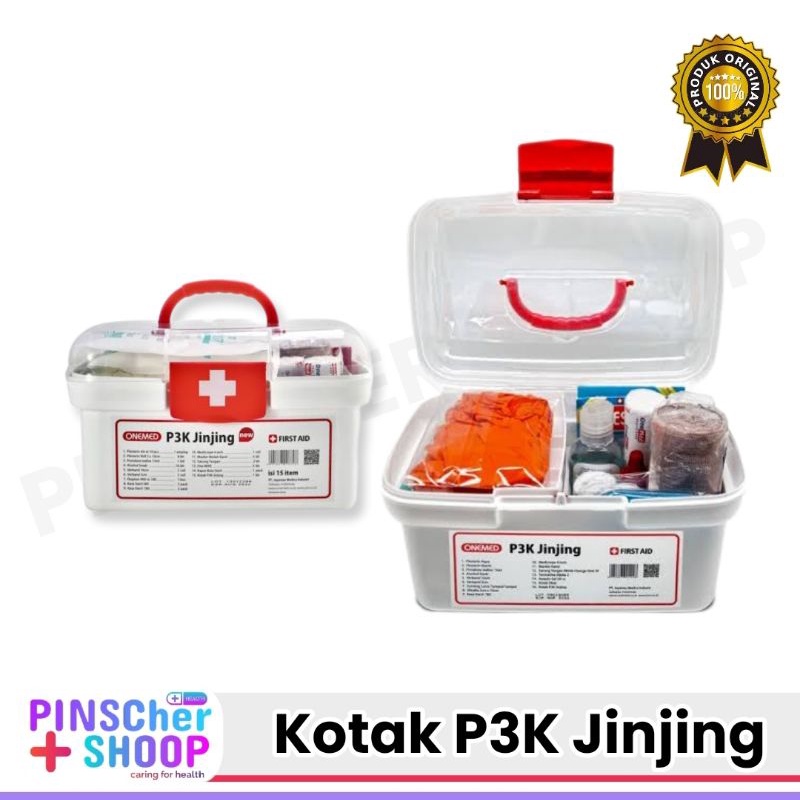 KOTAK P3K JINJING + ISI FAMILY KIT ONEMED