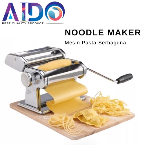Mesin Pasta Noodle Maker Pasta Maker ATLAS Gilingan Alat pembuat Mie gilingan mie / Molen / Pangsit 8150