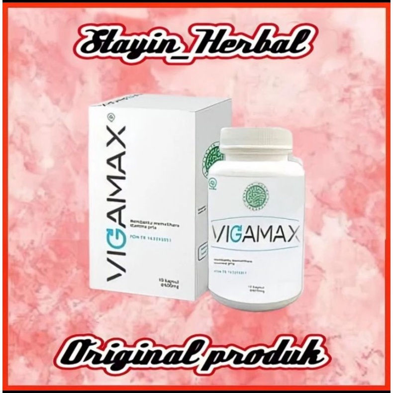 Obat Vigamax Original - Obat Vigamax Asli - Vigamax Herbal - Vigamax Capsule Pria