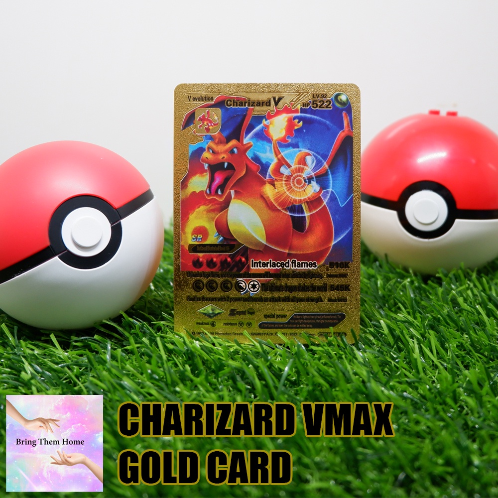 Pokemon Card Gold, Charizard Edition, Kartu Pokemon Emas V Series