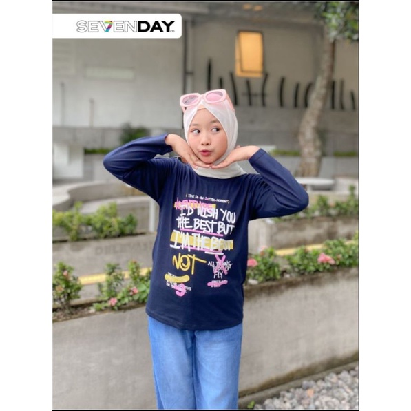 Atasan Anak Perempuan Lengan Panjang Muslim Hijab Blouse Terbaru Kekinian usia 6 sampai 14 tahun