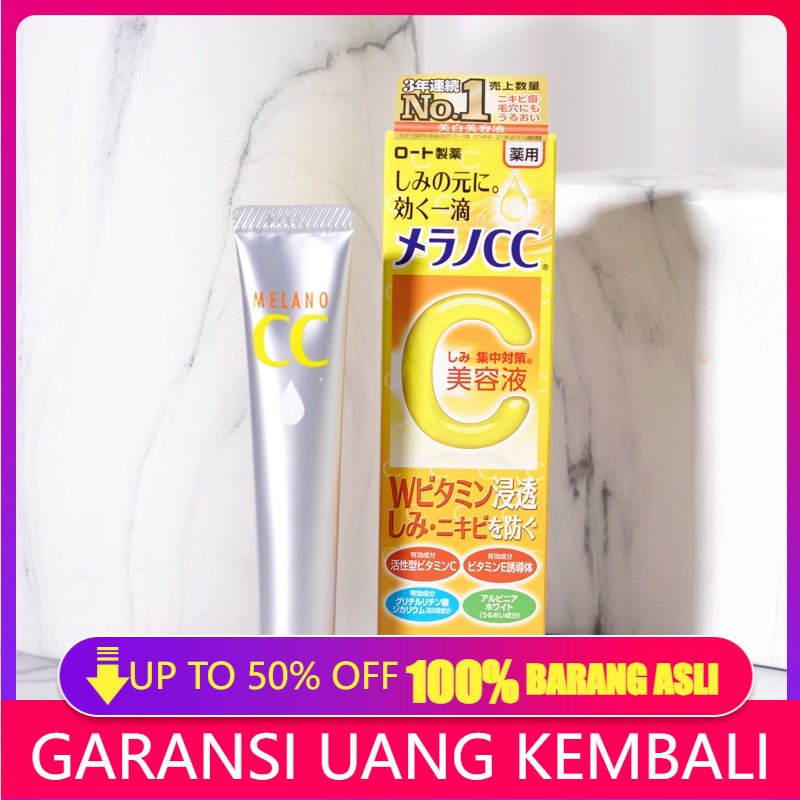 Jual [Ready] Rohto melano CC whitening essence produk jepang whiten