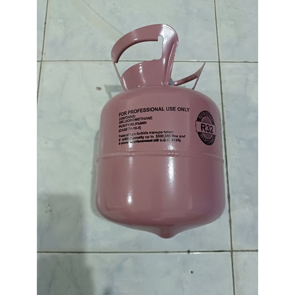 refrigerant r 32 (3 kg) / pendingin r32 / obat R 32 / tabung R32