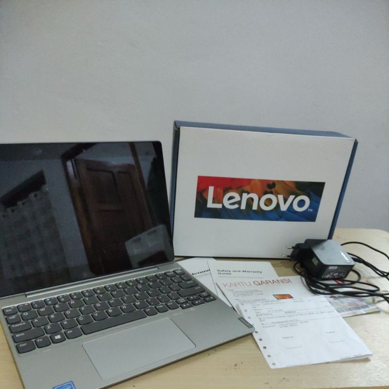 Paket Lengkap Lenovo 2in1 Tablet Laptop Touchscreen