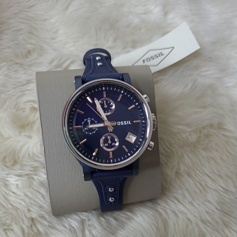 ES4113 Navy Woman Watch