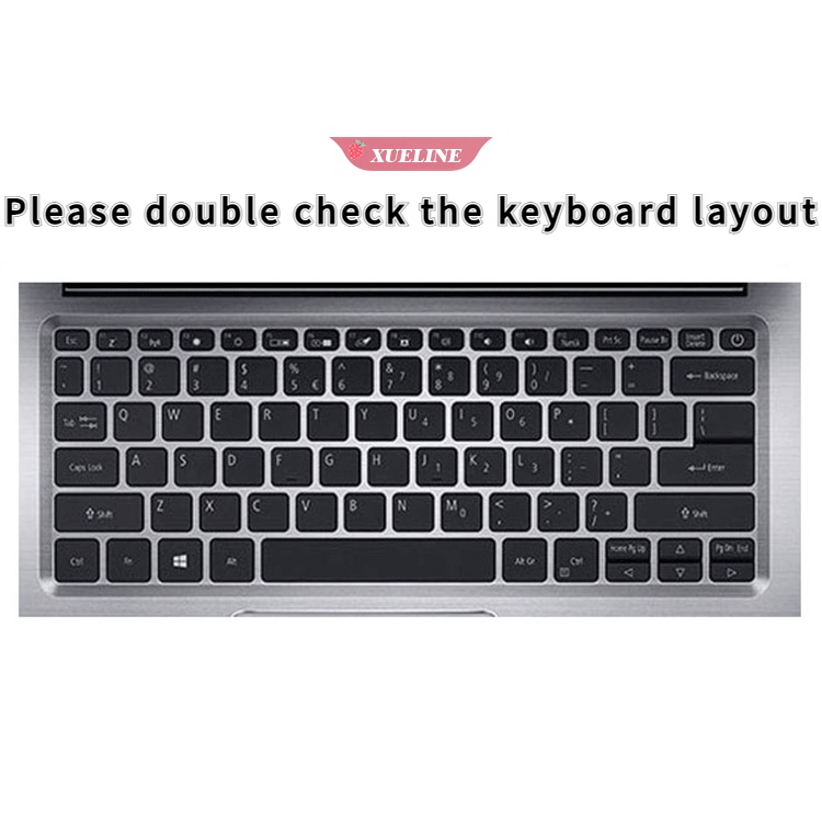 Stiker Pelindung keyboard laptop Bahan Silikon Anti Debu Ukuran 14 inch Untuk Acer S3 Pro i7 1165G7 N19H3-SF313