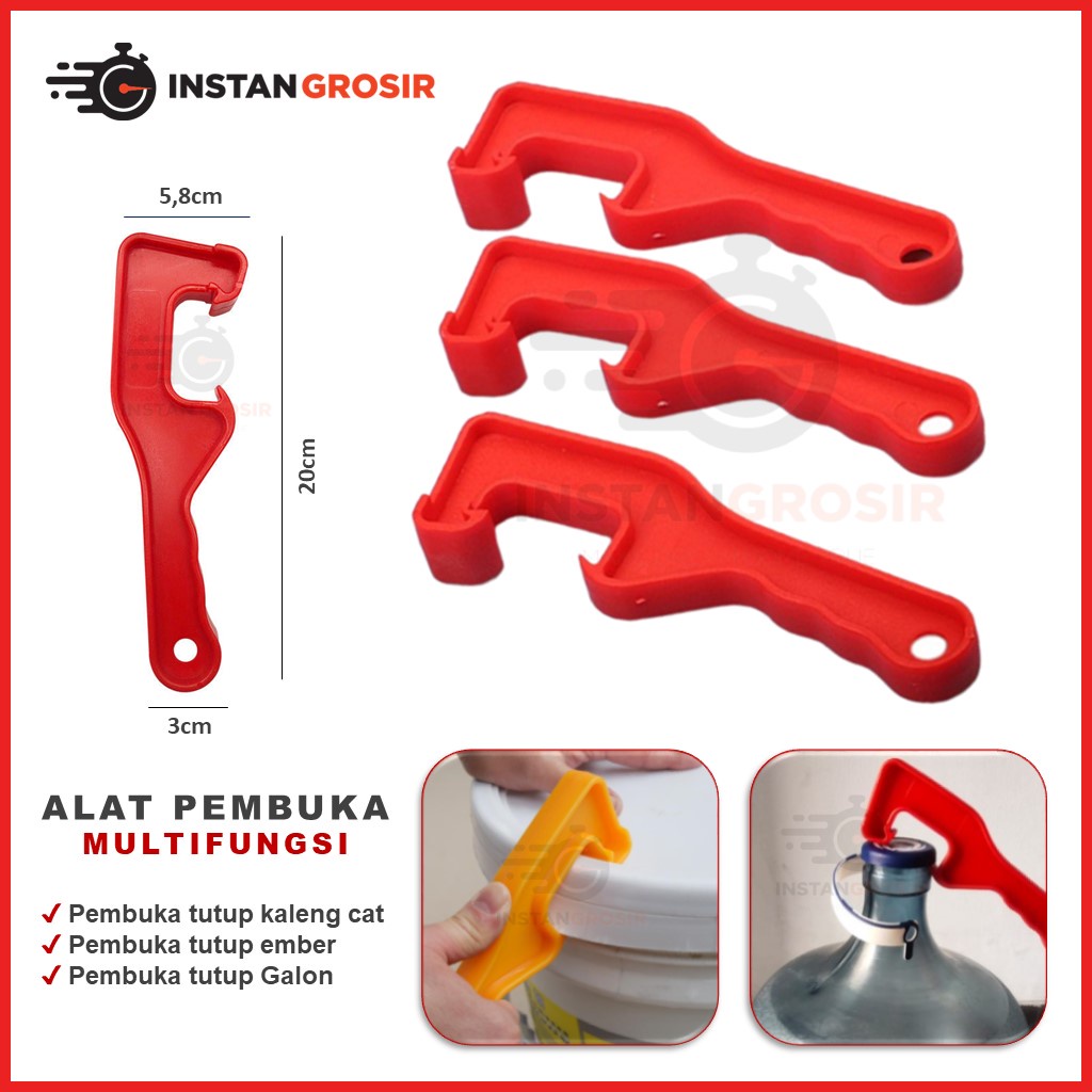 Jual Alat pembuka kaleng ember cat cocok untuk membuka tutup galon ...